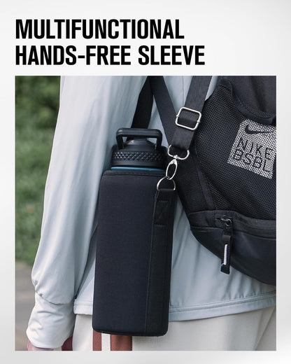32 oz Stainless Steel Water Bottle With Sleeve