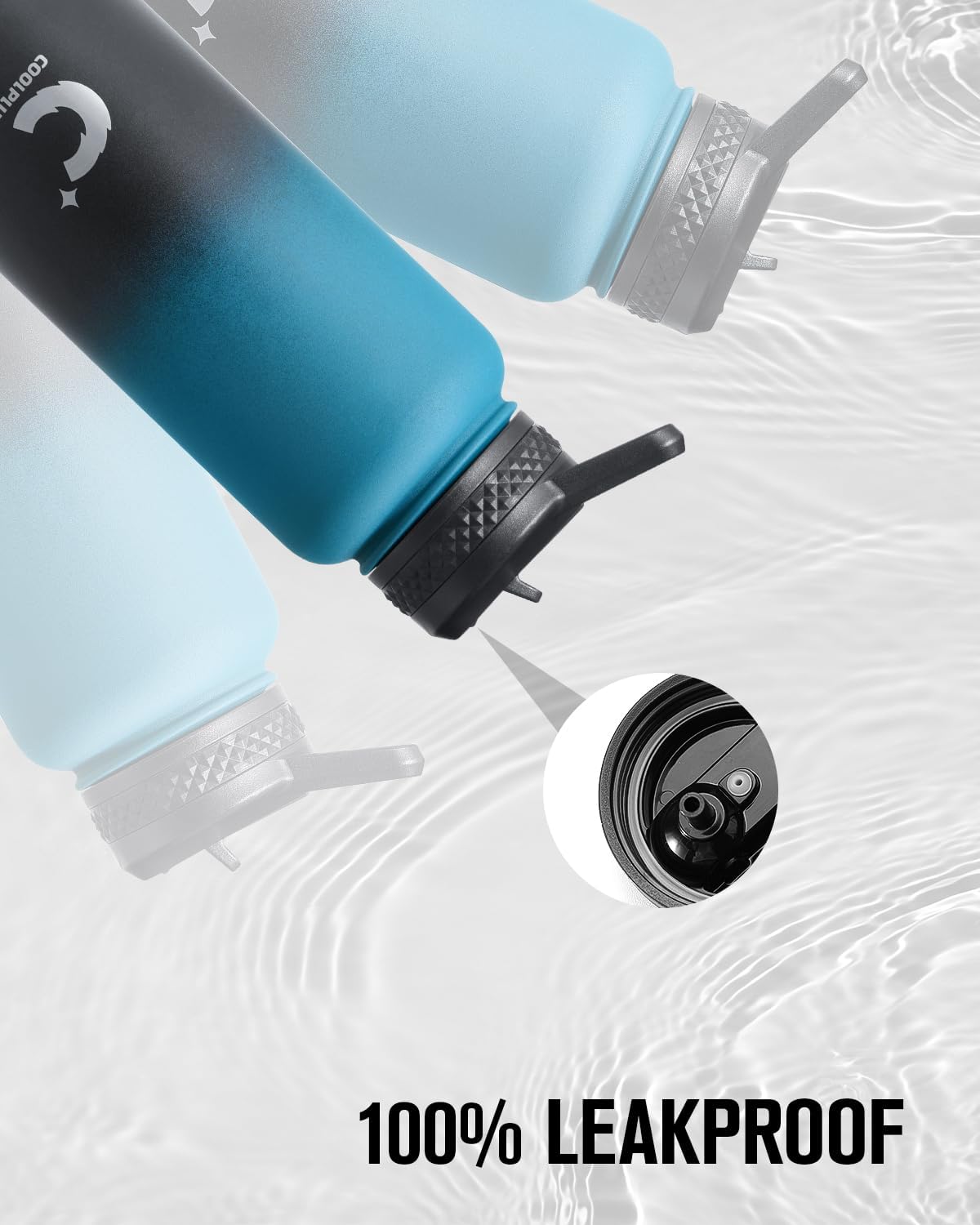 32 oz Stainless Steel Water Bottle With Sleeve