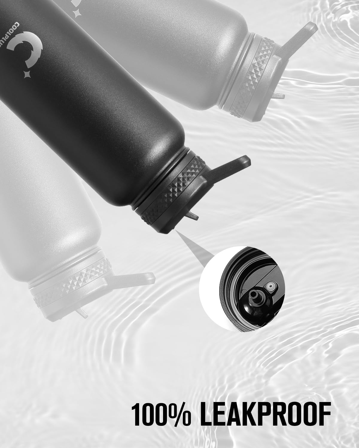 32 oz Stainless Steel Water Bottle With Sleeve